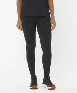 Salomon Women's Sense Aero Stow Tights Deep Black Discount
