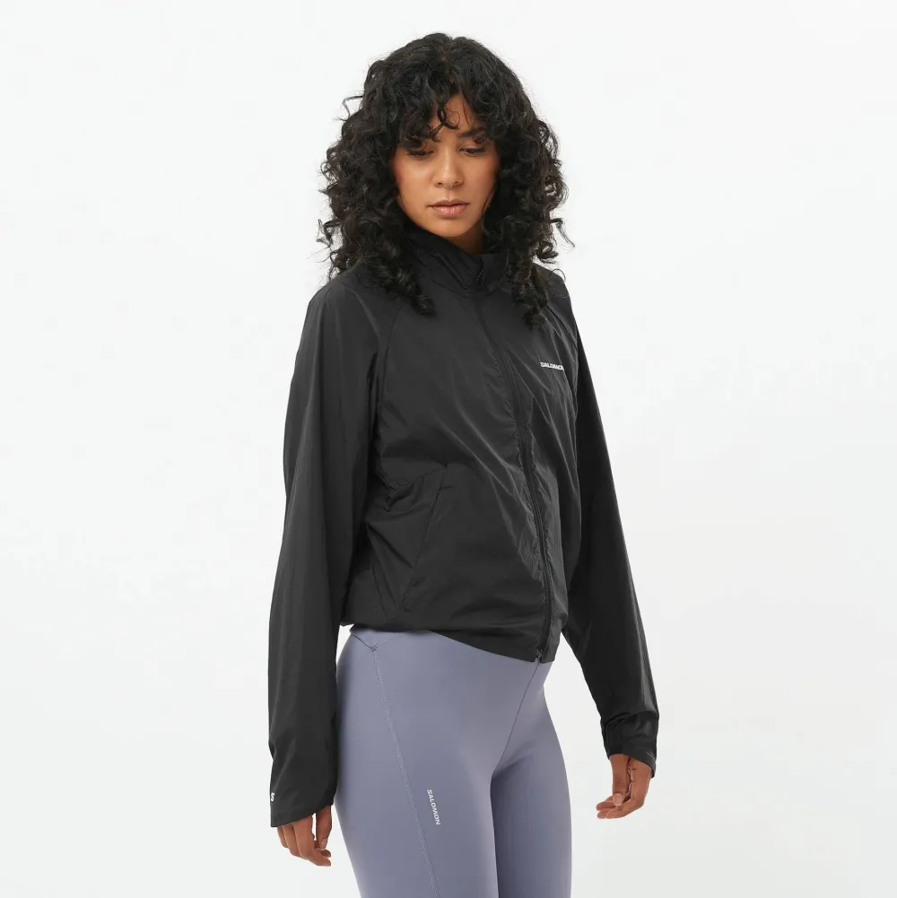 Outlet Women's SHAKEout FLY Jacket Deep Black Damjackor