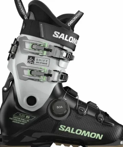 Salomon Women's Shift Supra BOA 95 GripWalk Black / Cool Gray 5 / Patina Green Best