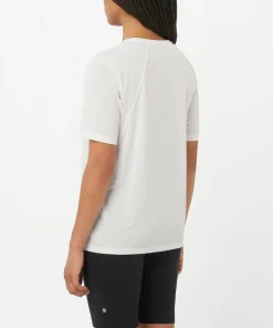 Salomon Women's Shkout Core Short Sleeve Tee Whisper White