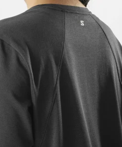 Online Women's Shkout Core Long Sleeve Tee Deep Black Träningskläder Dam