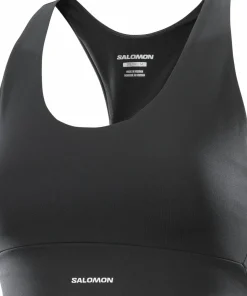 Salomon Women's Shkout Core Bra Deep Black Deep Black/ Clearance