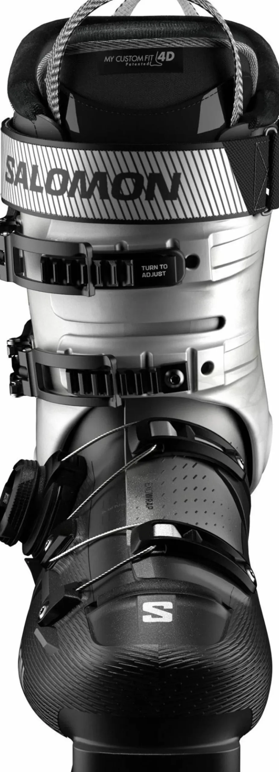 Salomon Women's S/Pro Supra Boa 95 Black/Silver Met./Silver Met. Black / Silver Met. / Silver Met. Online