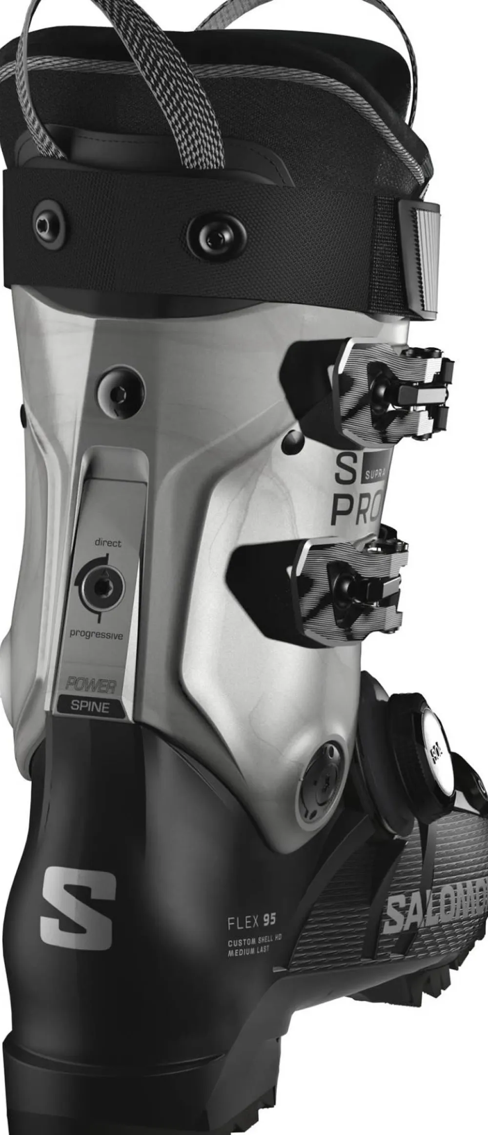 Salomon Women's S/Pro Supra Boa 95 Black/Silver Met./Silver Met. Black / Silver Met. / Silver Met. Online