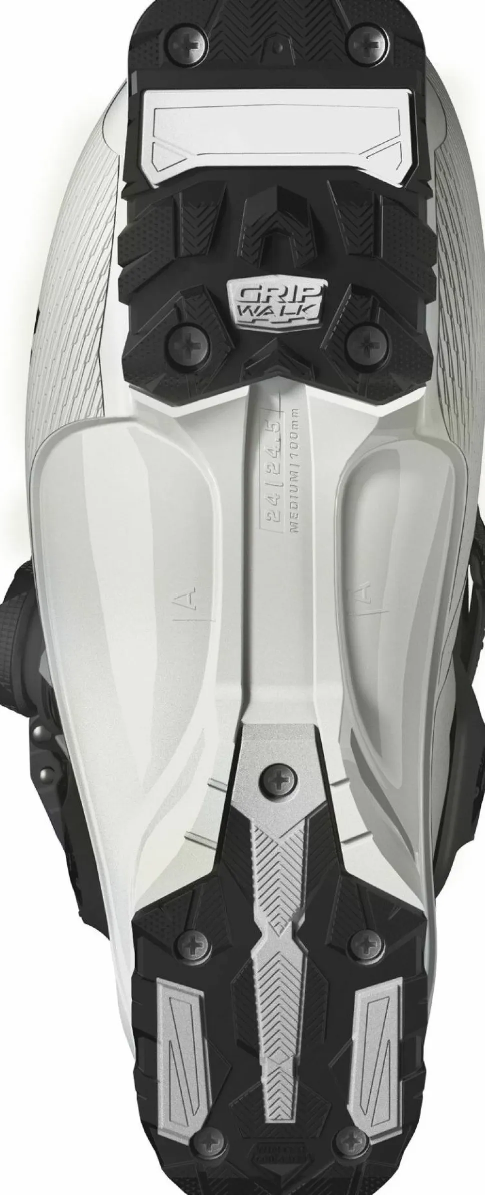Salomon Women's S/Pro Supra Boa 105 Gripwalk Gray Aurora/Black/Black