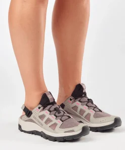 Salomon Women's Techamphibian 5 Silver Sage/Iron/Knockout Pink Online