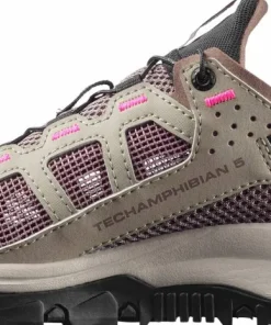 Salomon Women's Techamphibian 5 Silver Sage/Iron/Knockout Pink Online