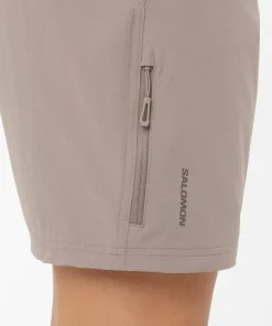 Salomon Women's Wayfarer 2.0 Shorts Iron