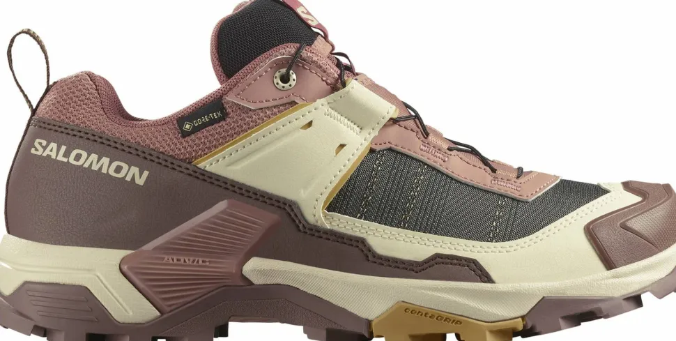 Salomon Women's X Ultra 5 GORE-TEX Burlwood/french Roast/rattan