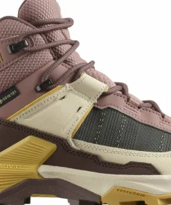 Salomon Women's X Ultra 5 Mid GORE-TEX Burlwood/French Roast/Rattan Hot
