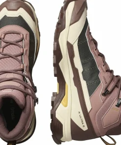 Salomon Women's X Ultra 5 Mid GORE-TEX Burlwood/French Roast/Rattan Hot