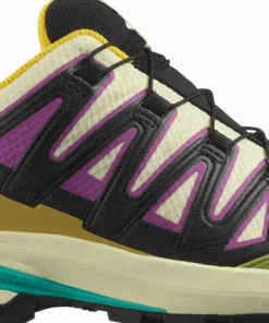 Hot Women's XA Pro 3d V9 GORE-TEX Transparent Yellow/Black / Waterfall Löparskor Dam|Gore-Tex Damskor