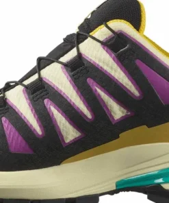 Hot Women's XA Pro 3d V9 GORE-TEX Transparent Yellow/Black / Waterfall Löparskor Dam|Gore-Tex Damskor