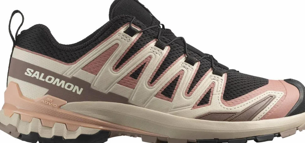 Salomon Women's XA Pro 3D V9 Black/Burlwood/Mahogany Rose