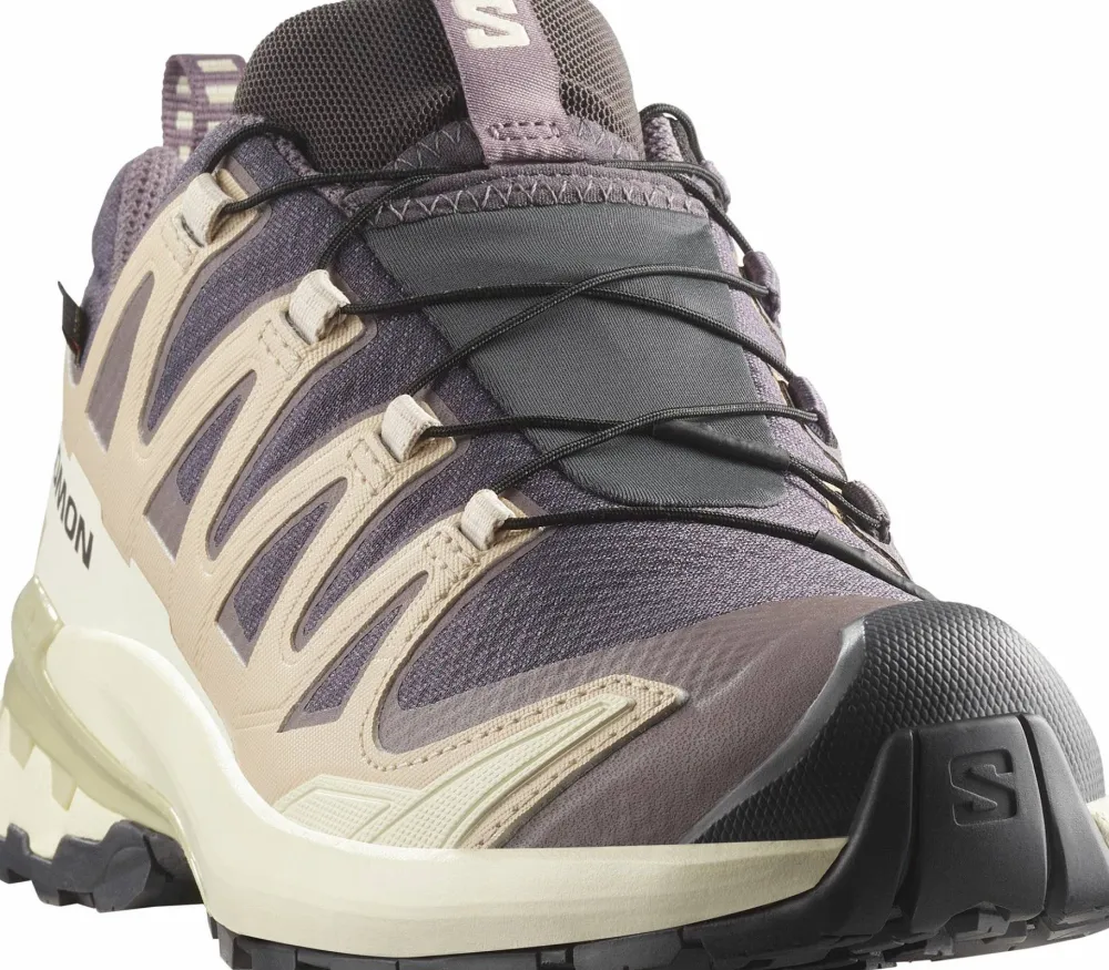 Salomon Women's XA Pro 3d V9 GORE-TEX Nine Iron/Oxford Tan/Alfalfa Hot