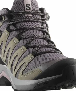 Salomon Women's X-Adventure Recon Mid GORE-TEX Excalibur/gull/nirvana