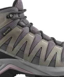 Salomon Women's X-Adventure Recon Mid GORE-TEX Excalibur/gull/nirvana