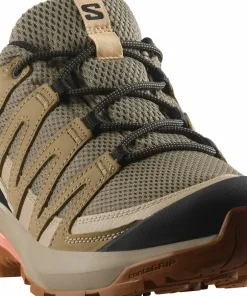 Salomon Women's X-Adventure Recon GORE-TEX Falcon/Desert Tan/Hyma Pink Hot