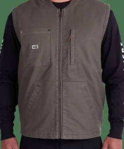Salty Crew Men's Framework Vest Dusty Olive