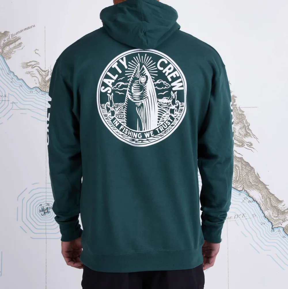 Online Men's In Fishing We Trust Hood Fleece Fiske