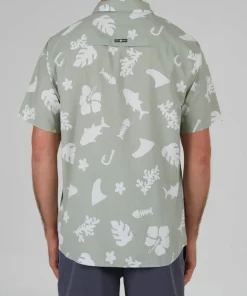 Discount Men's Shoots SS Tech Woven Fiske