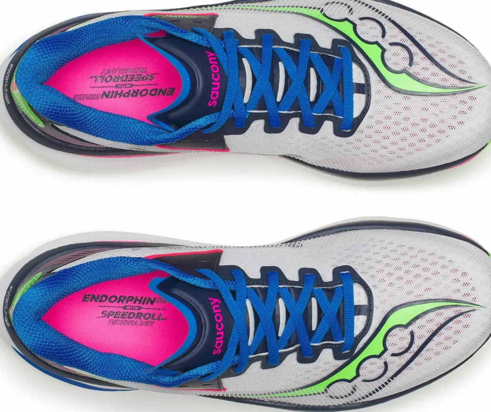 Saucony Men's Endorphin Azura White/Navy