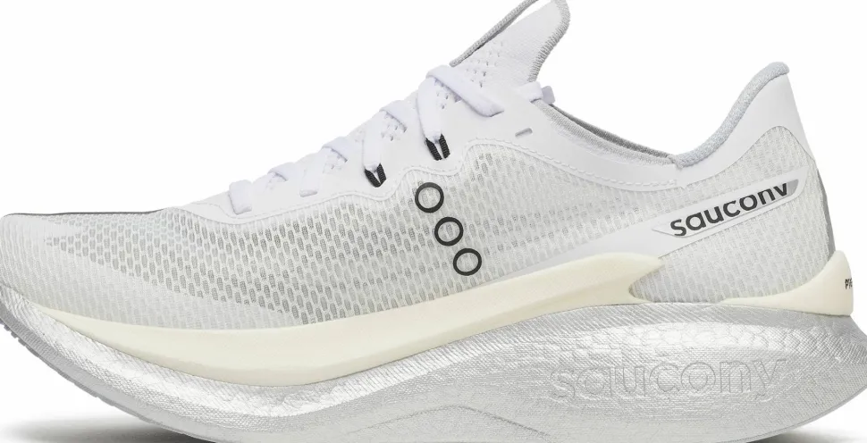 Saucony Men's Endorphin Pro 5 White/Black