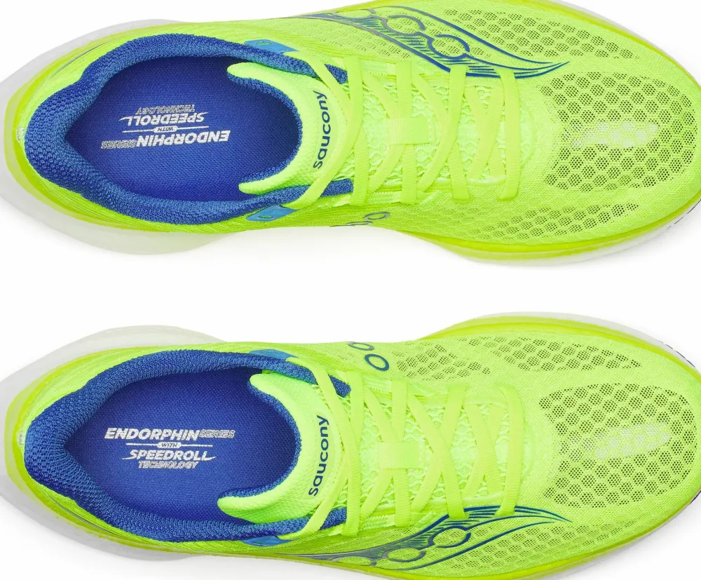 Saucony Men's Endorphin Speed 5 Citron/Lapis