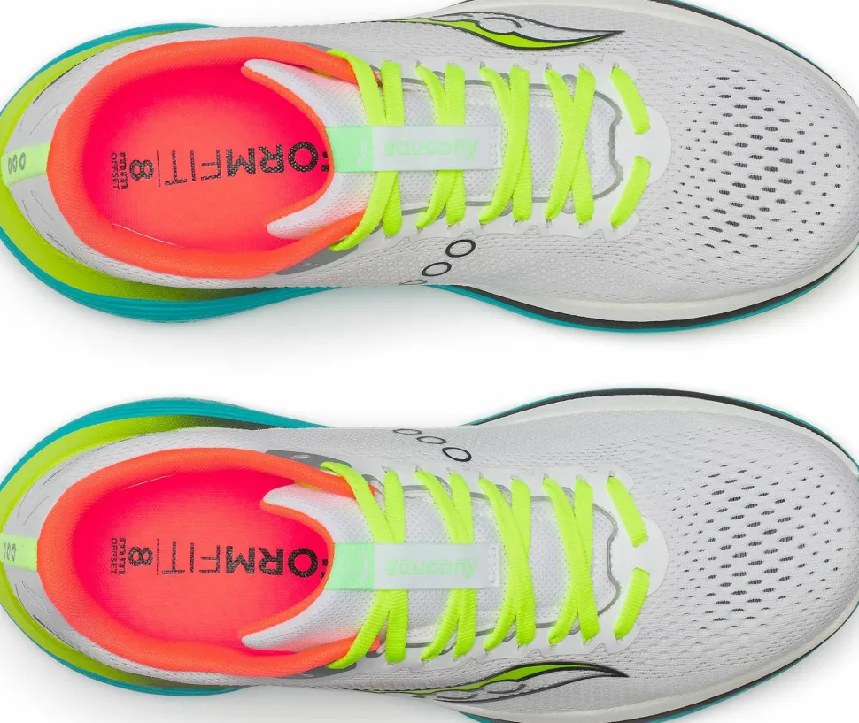 Saucony Men's Endorphin Trainer White/mutant