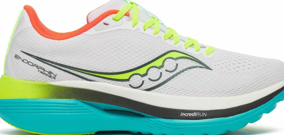 Saucony Men's Endorphin Trainer White/mutant