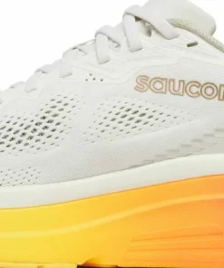 Saucony Men's Guide 19 Ivory/fire
