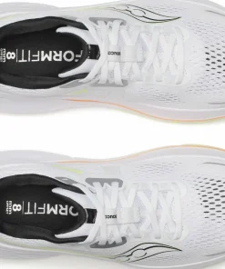 Saucony Men's Guide 18 White/peel