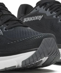 Saucony Men's Guide 19 Wide Black/Silver Discount