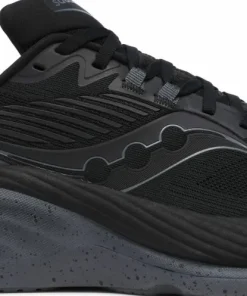 Saucony Men's Hurricane 24 Black/Shadow Clearance