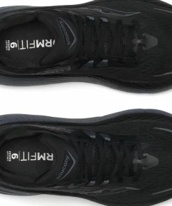 Saucony Men's Hurricane 24 Black/Shadow Clearance