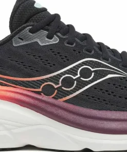 Saucony Men's Hurricane 25 Black/Crimson Hot