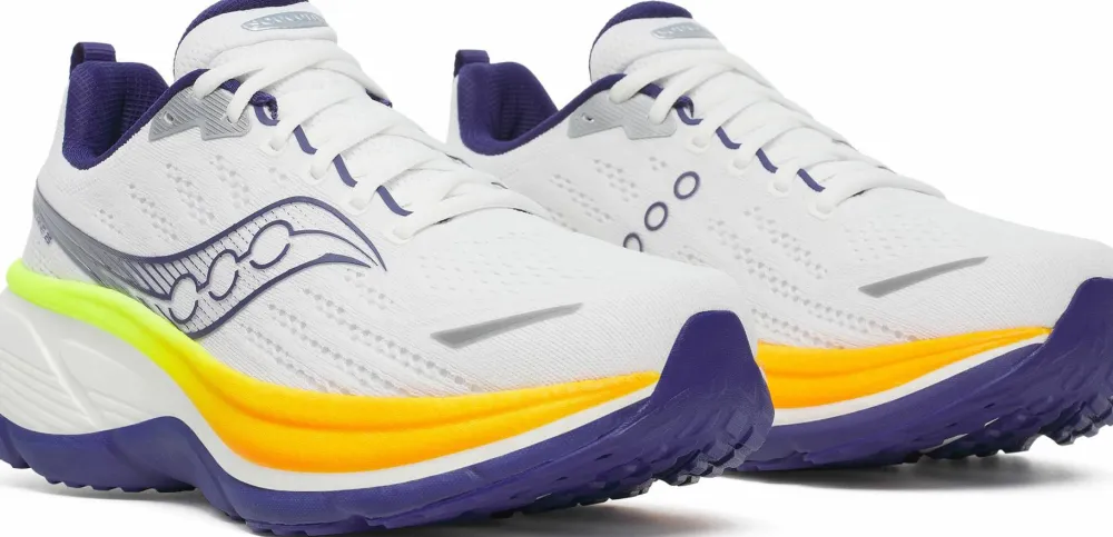 Saucony Men's Hurricane 25 White/Frigid Best