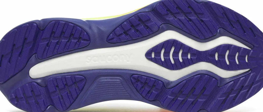 Saucony Men's Hurricane 25 White/Frigid Best