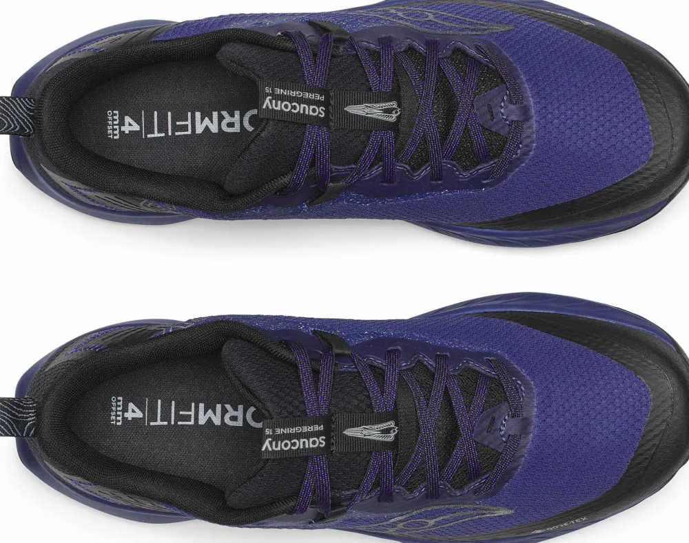 Saucony Men’s Peregrine 15 GORE-TEX Regal/Black New