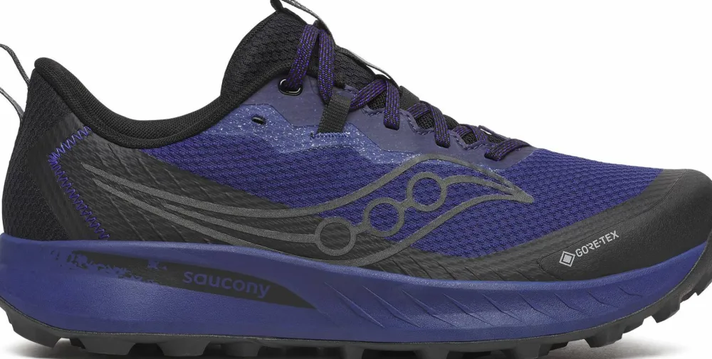 Saucony Men’s Peregrine 15 GORE-TEX Regal/Black New