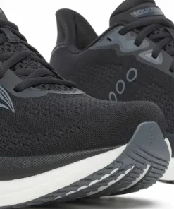 Saucony Men's Triumph 23 Wide Black/white