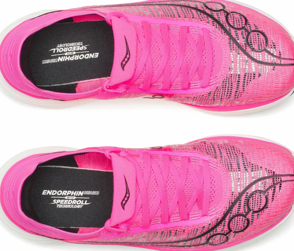 Saucony Unisex Endorphin Elite 2 Shock/Black Hot