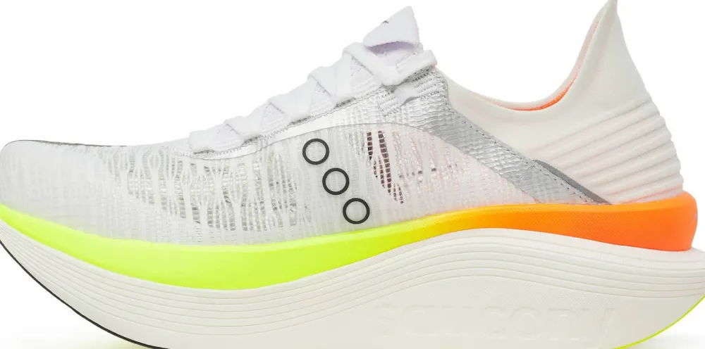 Saucony Unisex Endorphin Elite 2 White/Vo2 Clearance