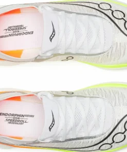 Saucony Unisex Endorphin Elite 2 White/Vo2 Clearance