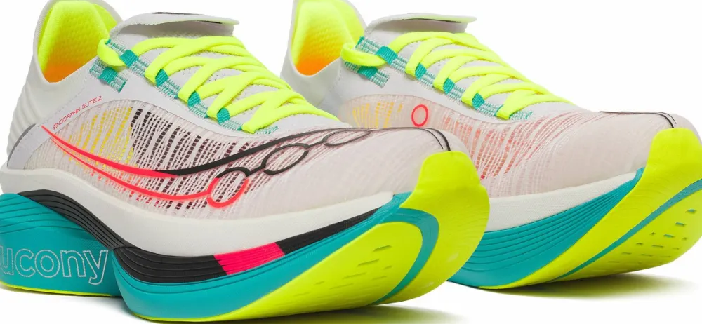 Saucony Unisex Endorphin Elite 2 White/Mutant New