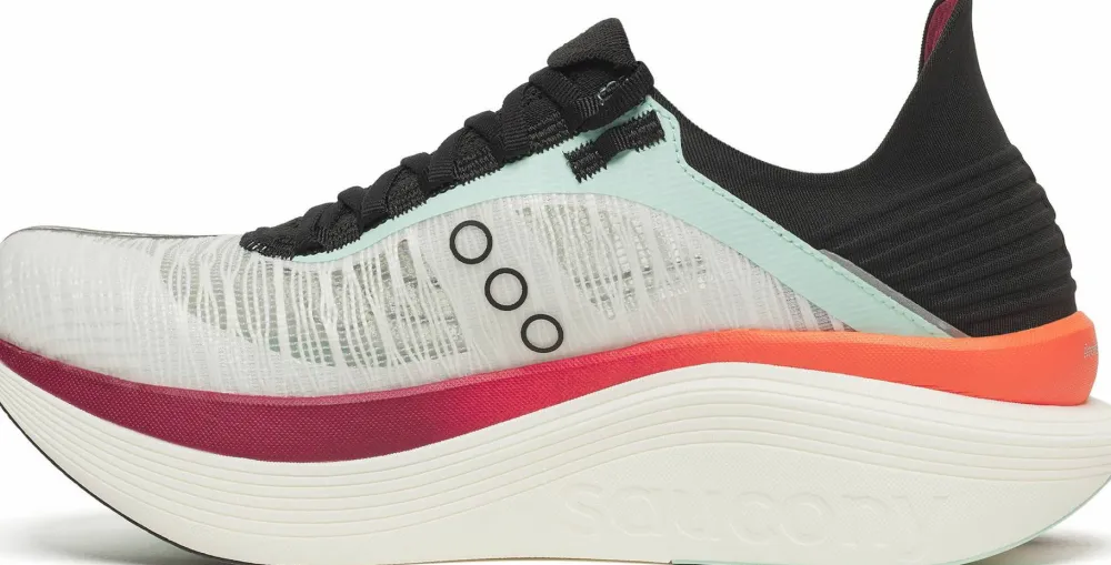 Saucony Unisex Endorphin Elite 2 White/Crimson Sale