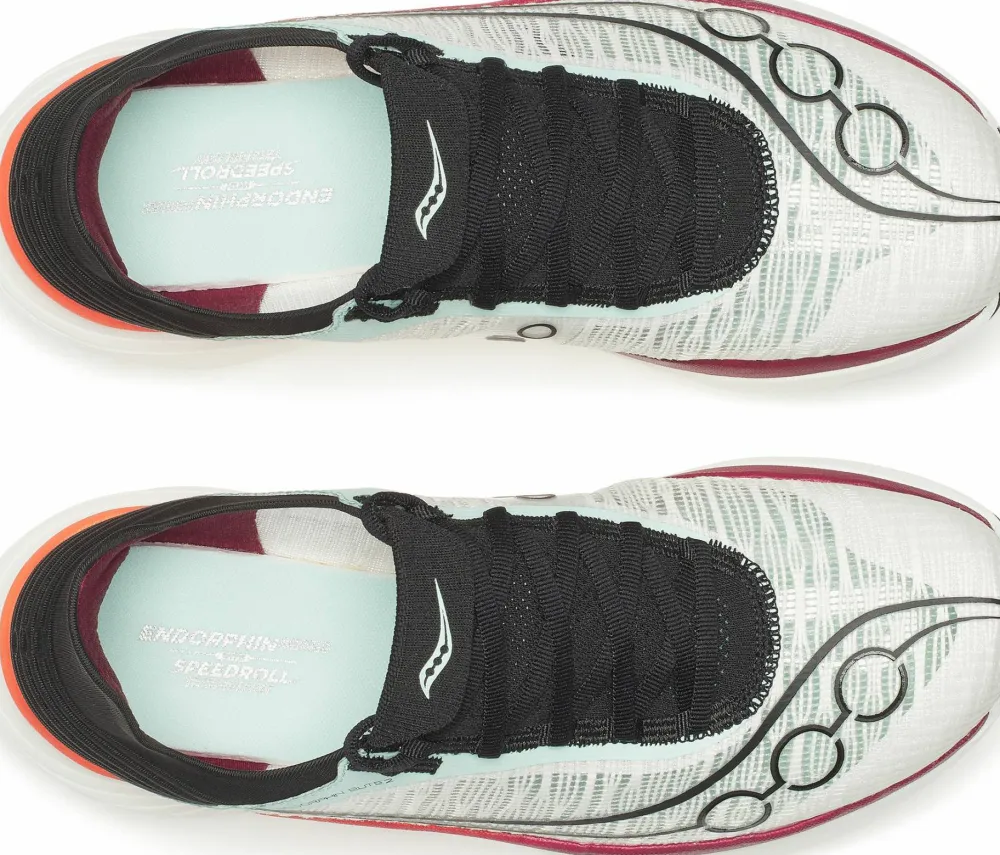 Saucony Unisex Endorphin Elite 2 White/Crimson Sale