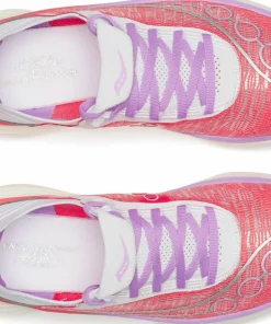 Saucony Unisex Endorphin Elite 2 Coral/White Discount