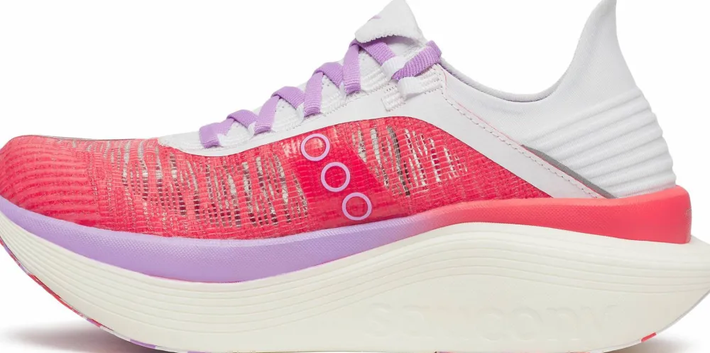 Saucony Unisex Endorphin Elite 2 Coral/White Discount