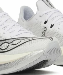Saucony Women's Endorphin Pro 5 White/Black Clearance